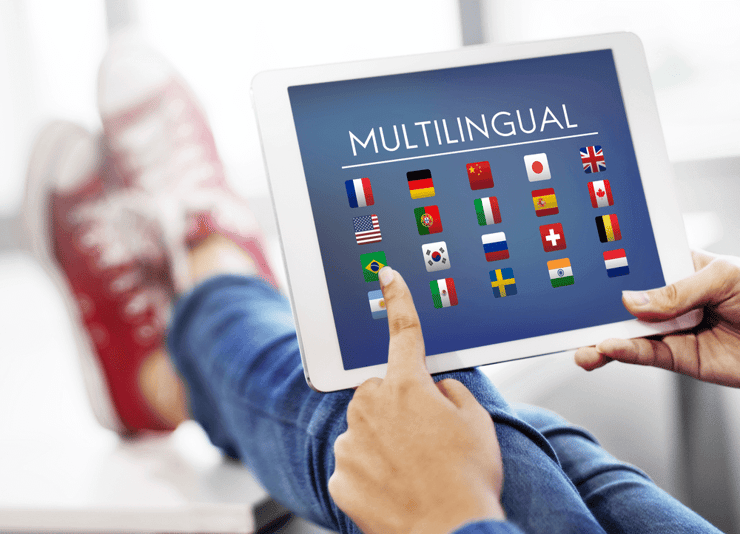 multilingual website